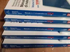 MANUALE BLU 2.0 DI MATEMATICA PLUS CON TUTOR VOL.3 - VOL.4 - VOL.5 ZANICHELLI