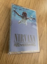 NIRVANA - NEVERMIND (GEFFEN DGC GEC24425) 1991 CASSETTE TAPE Dist By BMG Italy
