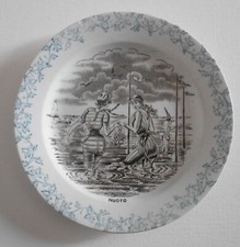 PIATTO IN CERAMICA SOCIETA'