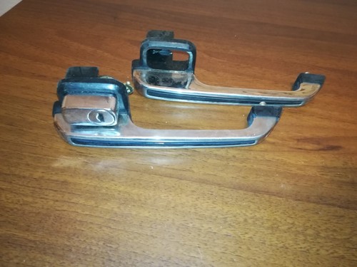 Coppia maniglie cromate - cromate, auto