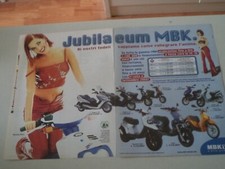 advertising Pubblicità 2000 MBK SKYLINER 125/BOOSTER 100/50 NG/STUNT/FLIPPER