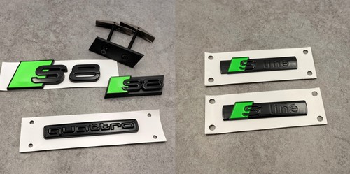 Nero verde emblema - nero/verde,