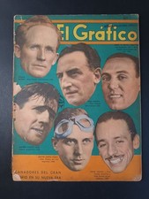 Rivista EL GRAFICO numero 1107 anno 1940 Riganti/galvez/Risatti/Giallorenzo
