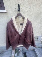 Giubbotto Vintage In Pelle Di