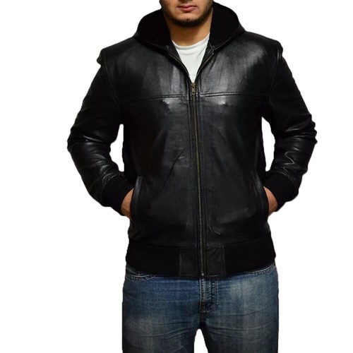Giacca uomo pelle con - da, in