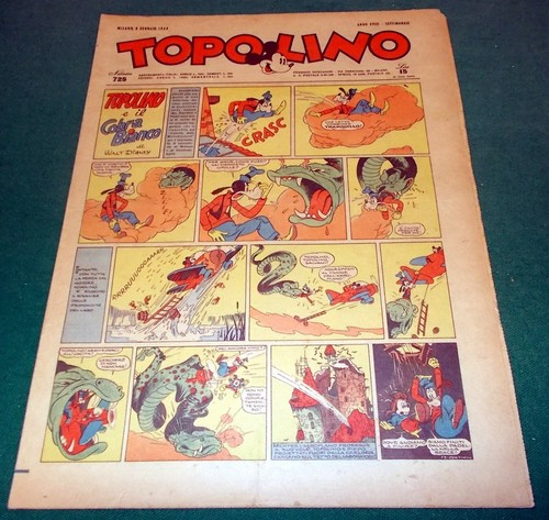 Topolino giornale 725 - topolino, n.