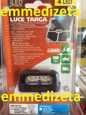 LUCE TARGA 4 LED BIANCO