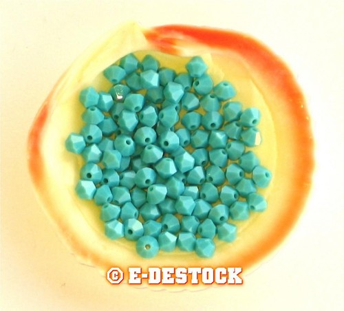 Lot perles toupie 5mm - 15,