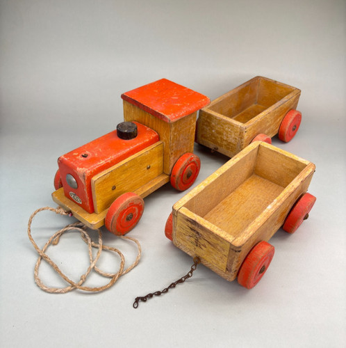 Zax trenino vintage giocattolo - zax,