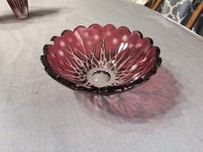 CAESAR CRYSTAL capolavoro firmato - Jan Rejnek - "Heyday" Med Berry Bowl
