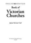 Book victorian churches - of,