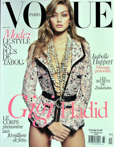 Vogue paris 2016 - vogue, hadid