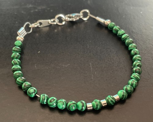 Bracciale malachite pietre