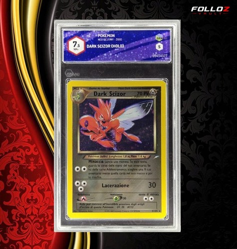 Carta pokemon dark scizor neo - pokemon,