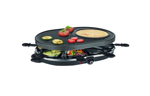 Raclette pers crepemaker - 8, pers.