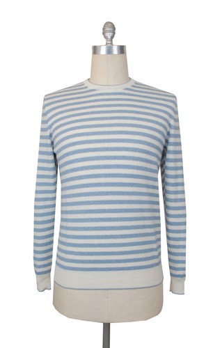Sweater cashmere blu chiaro - in,