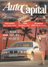 RIVISTA AUTOCAPITAL 8 AGO 1995 OPLE CALIBRA TURBO BMW SERIE 5 BMW 318 TDS TOURIN