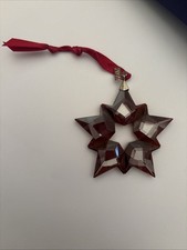 Swarovski, stella di natale 2019 Rossa