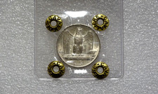 5 LIRE 1930 AQUILINO PERIZIA CAVALIERE FDC