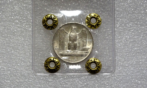 Lire 1930 aquilino - 5, perizia