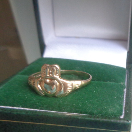 Irlandese claddagh anello - irlandese, oro