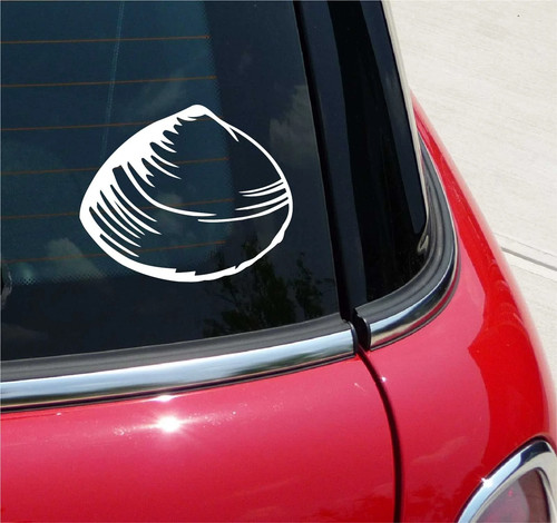 Adesivo grafico clam - clam, fish
