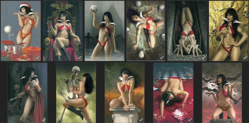 Vampirella celina virgin - vampirella,