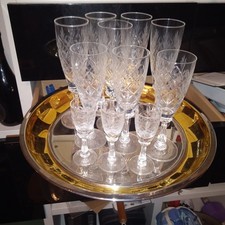 Vassoio Vintage GOTTINGHER in Oro Puro Zecchino  E Acciaio Inox Ottimo Stato