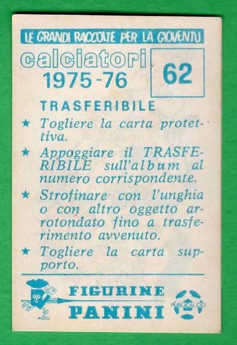 Trasferibile calciatori panini - trasferibile,