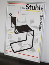 Poster sedia tubolare in