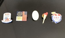 Vintage lotto 5 spilla bavero