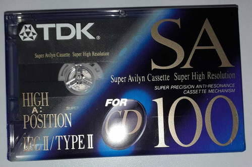 Cassetta audio tdk - cassetta,