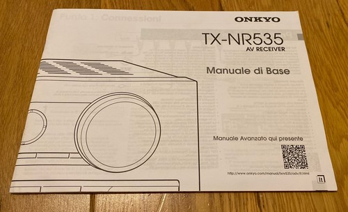 Onkyo integra nr535 - onkyo,