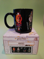 HARRY POTTER TAZZA NERA HOUSES MAGICAL MUG CUPS BLACK HOT ESSELUNGA