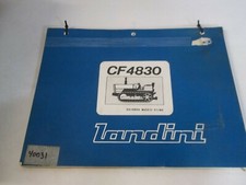 Libretto ricambi cingolato/dozer Landini CF4830 