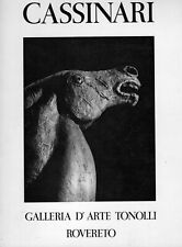 BRUNO CASSINARI , Piacenza , arte , pittura , scultura ,  1974