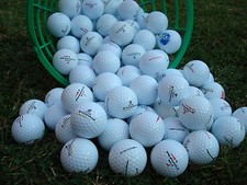 100 PALLINE PALLE DA GOLF USATE PEARL-AAA PINNACLE