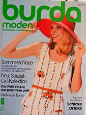 vecchio quaderno moda burda