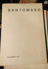 Santomaso catalogo mostra  novembre 1971 GIUSEPPE SANTOMASO