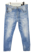 Jeans uomo Jack & Jones Erik/Anti Fit W34/L32 Distressed alto fly bottone fly