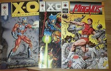 XO Magnus Valiant fumetti supereroi anni 90 numero zero speciale e 1 rarissimi 