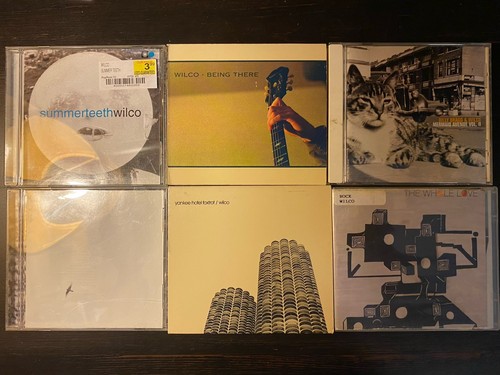 Wilco six albums - six, cds.