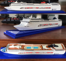 Modello da crociera MSC LIRICA 25 cm 