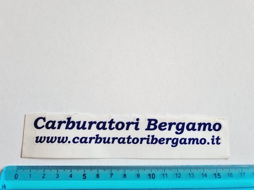 Adesivo carburatori bergamo - carburatori,