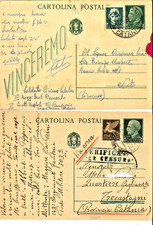 Full postcards with - full, postage