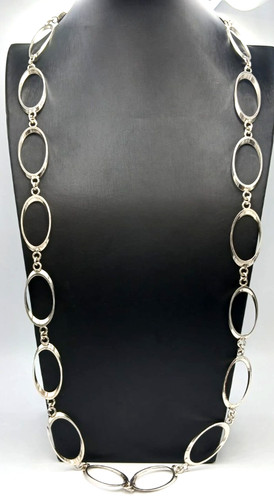 Collana catena lunga - , vintage