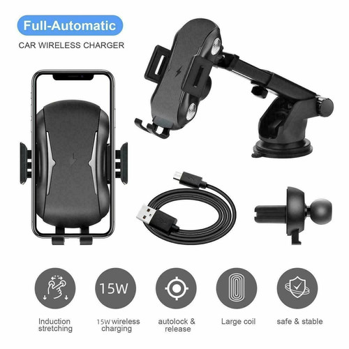 Caricabatteria auto wireless - auto,