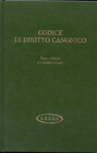 Codice diritto canonico - codice,