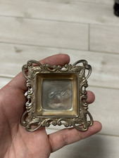 Piattino/vassoio vintage in argento “Wargas Sisti” 