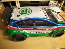 Automodello Off Road 4wd Scala 1:10 Scocca Verde Bianca